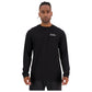 Mons Royale Icon Long Sleeve Men's T-Shirt - M - Black