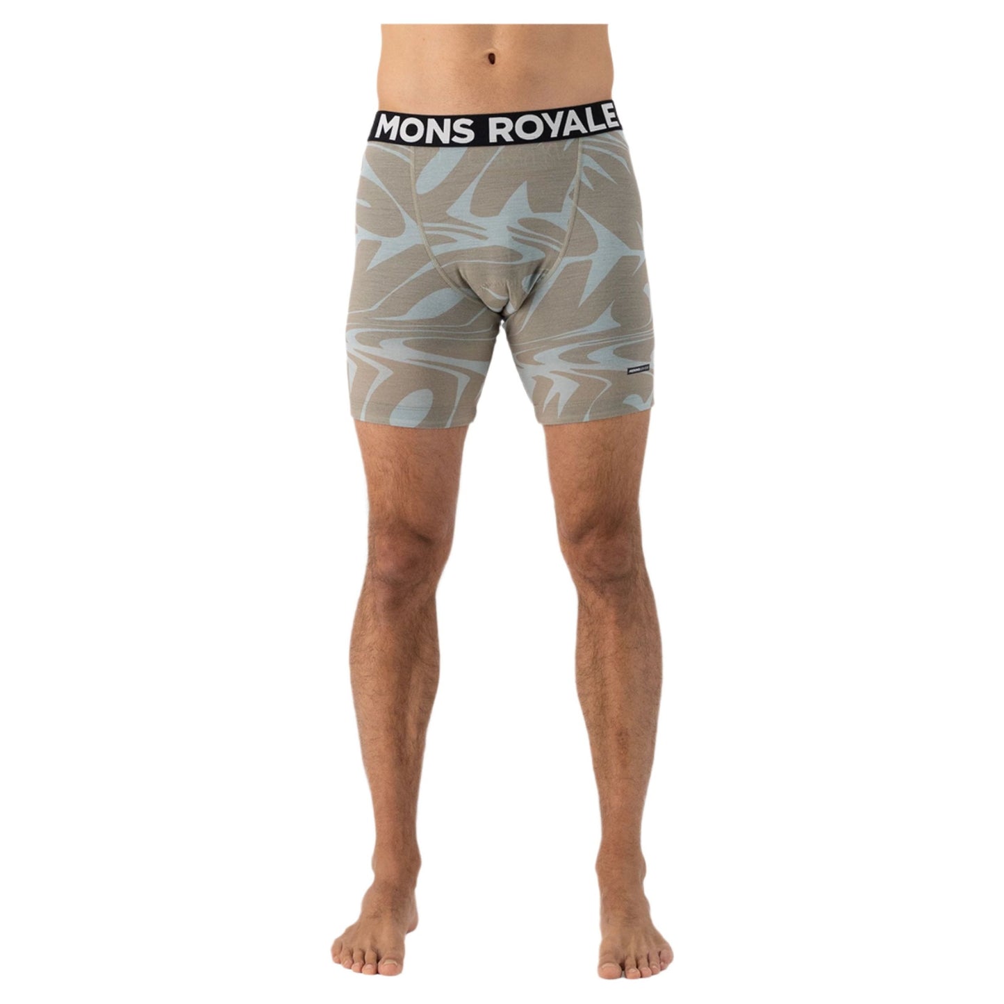 Mons Royale Men's Low Pro Merino Aircon MTB Short Liner - M-32 - Signal Lost Glacier