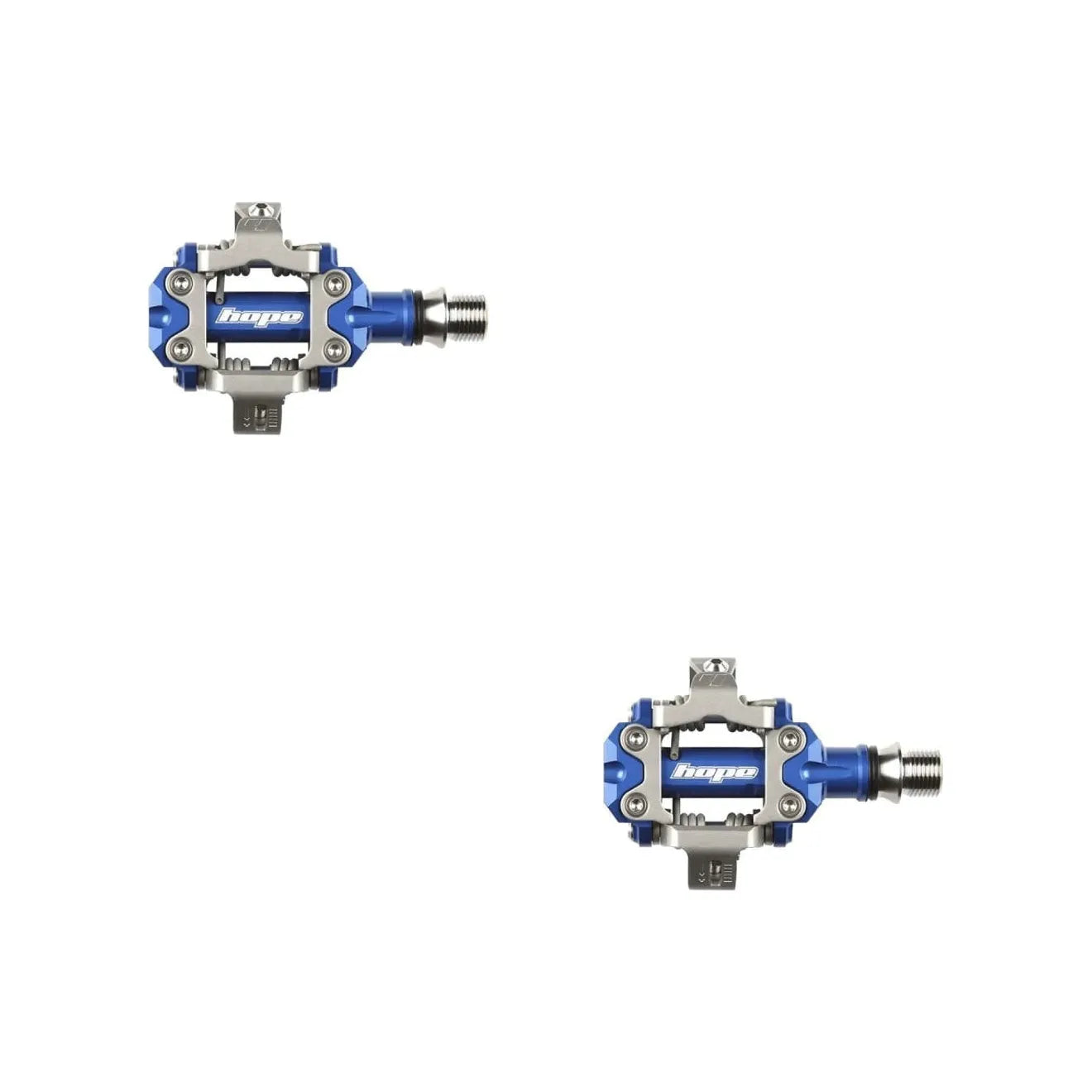 Hope Union Race Clip Pedals - Standard - Blue