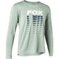Fox Ranger Youth Long Sleeve Jersey - L - Sage