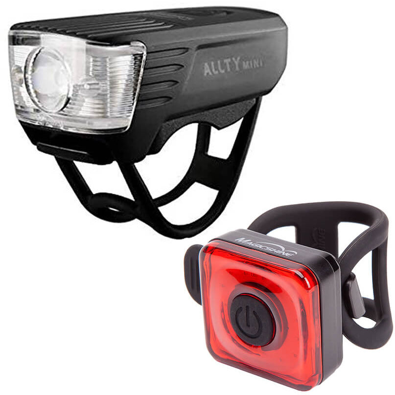 Magicshine Allty Mini - Front & Rear - 300 (F) & 20 (R) - Black