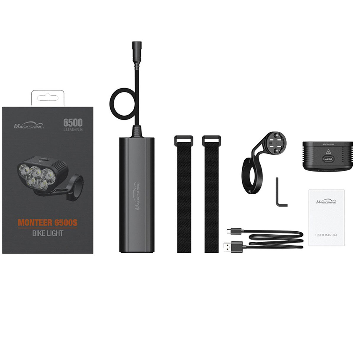 Magicshine Monteer - Front - 6500 - Black