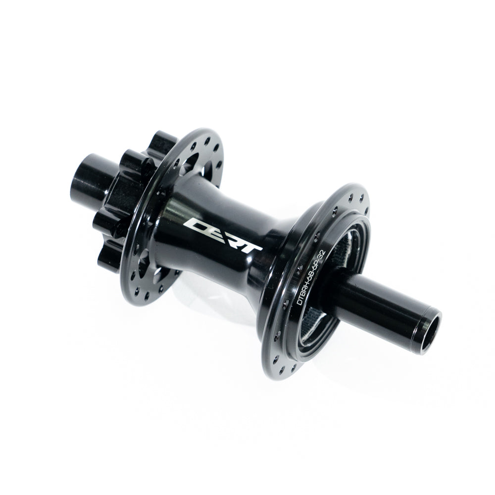 Dert Rear 6 Bolt Disc Hub - 6 Bolt - Black