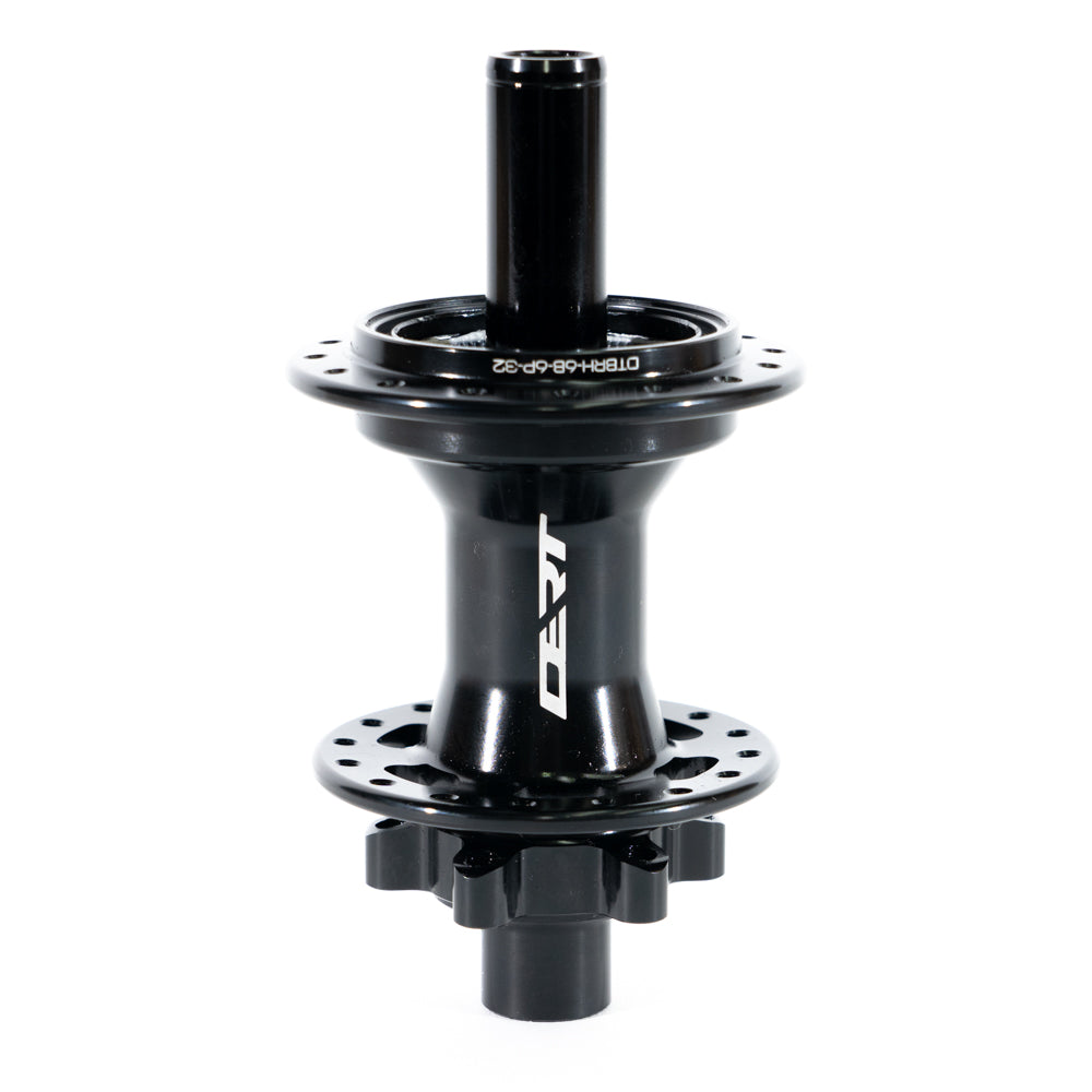 Dert Rear 6 Bolt Disc Hub - 6 Bolt - Black