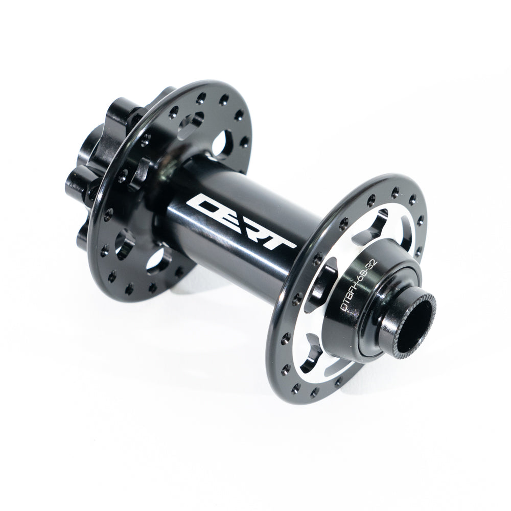 Dert Front 6 Bolt Disc Hub - 6 Bolt - Black