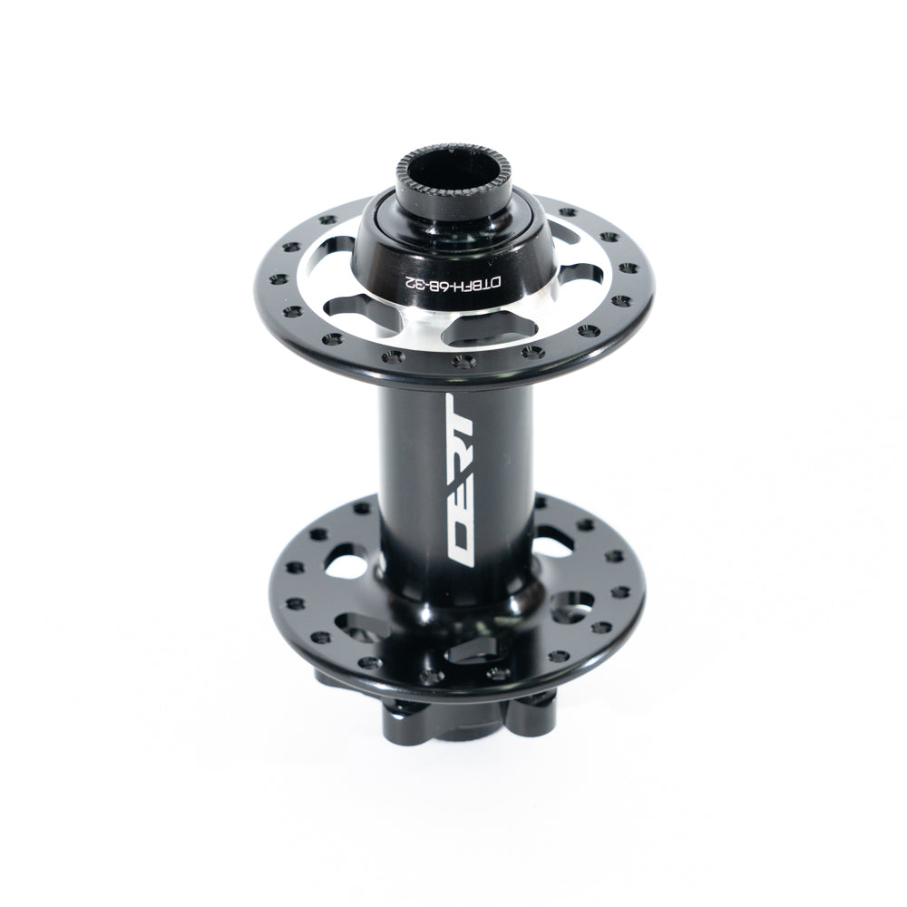 Dert Front 6 Bolt Disc Hub - 6 Bolt - Black