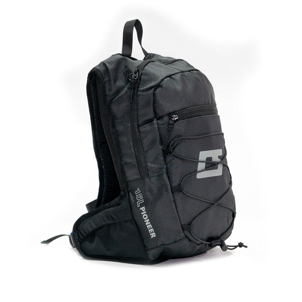 Cleanskin 3L Hydration Pack - Black - 15L Pack - 3L Bladder