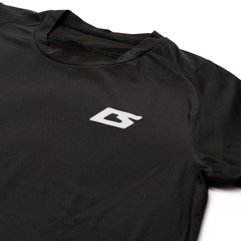 Cleanskin Short Sleeve Jersey - M - Black