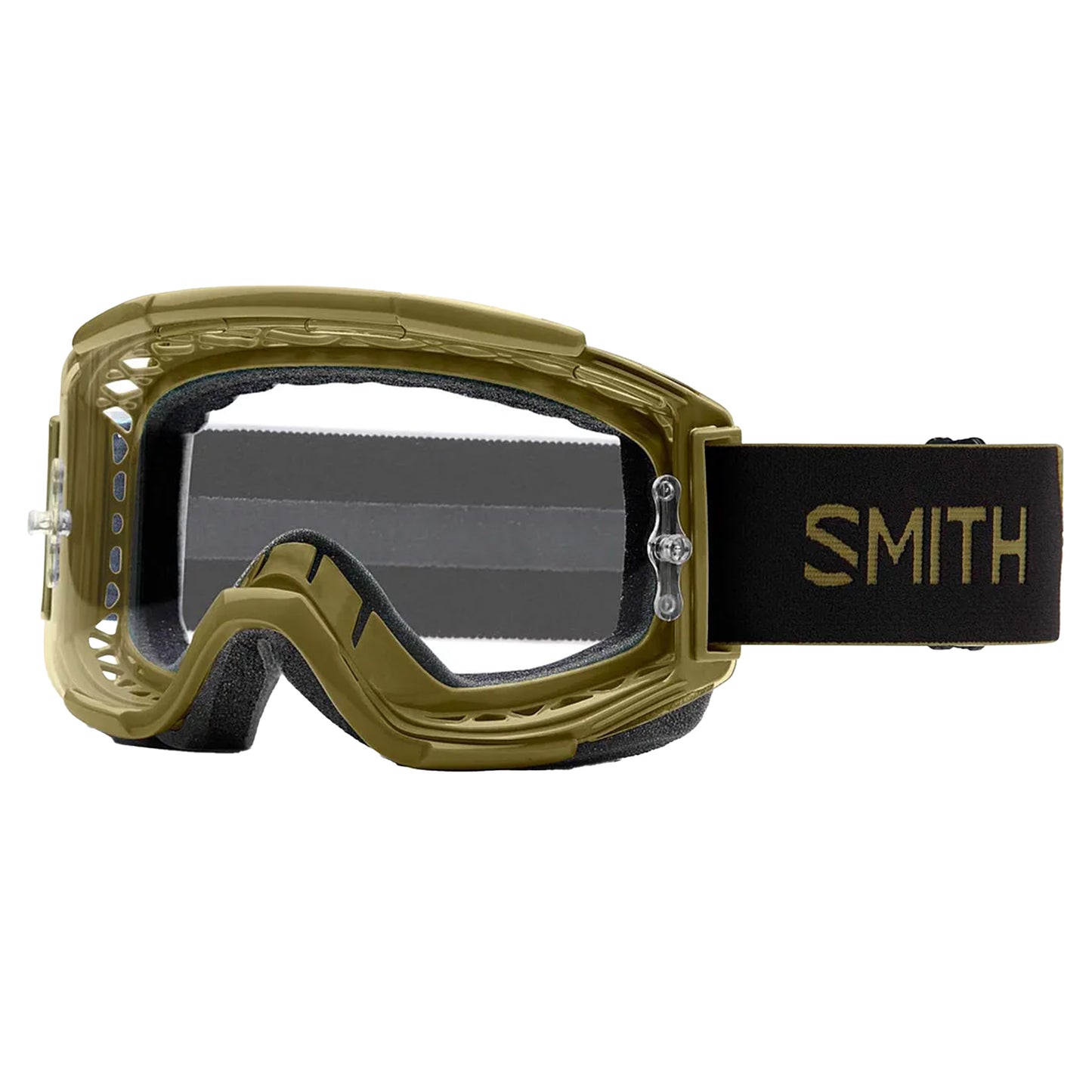 Smith Squad MTB Goggles - One Size Fits Most -  Mystic Green - Clear Lens