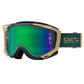 Smith Fuel V.2 Goggles - One Size Fits Most -  Spruce Safari - Green Mirror Lens
