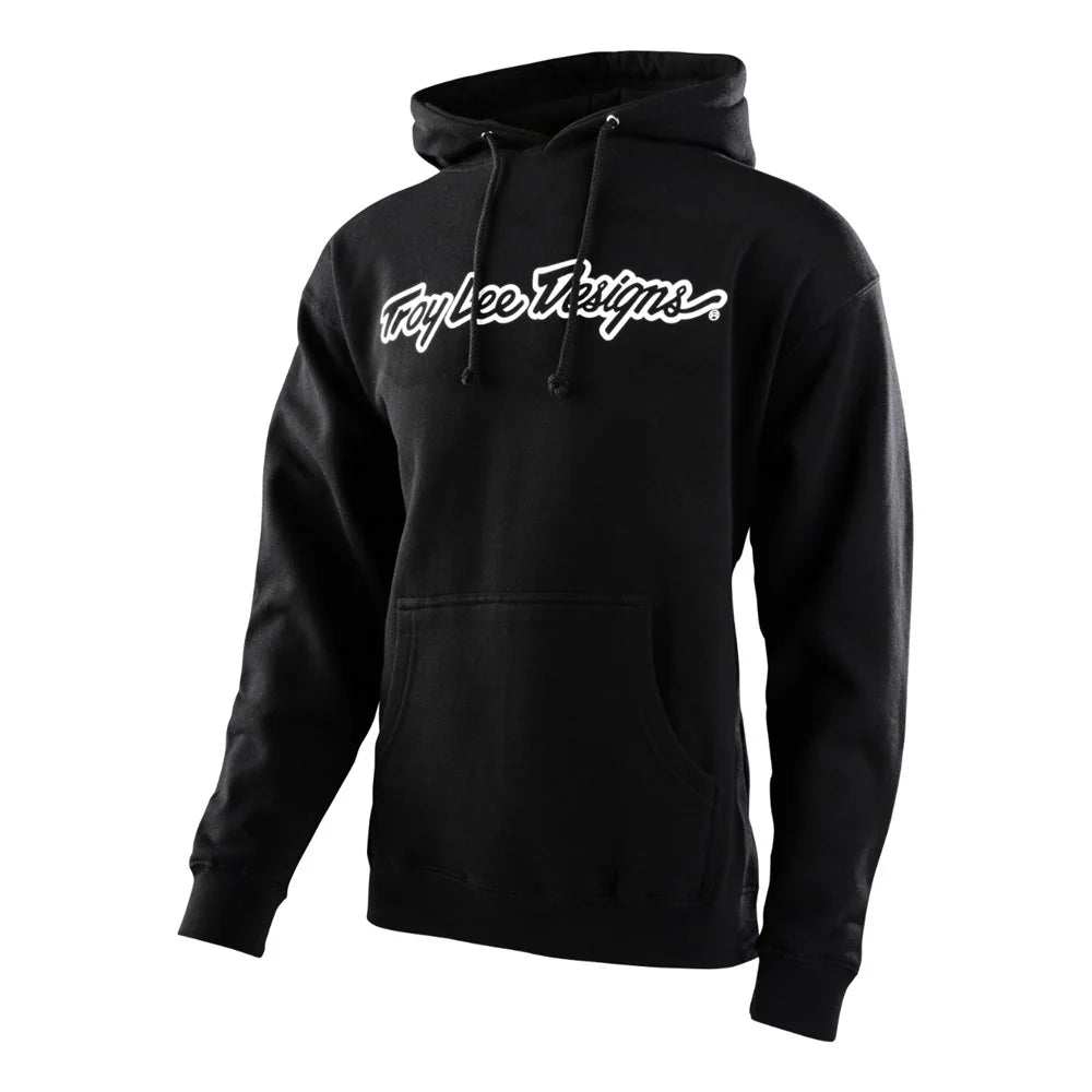TLD Pullover Hoodie - L - Signature Black