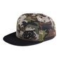 TLD Slice Snapback Hat - One Size Fits Most - Army Green - Black