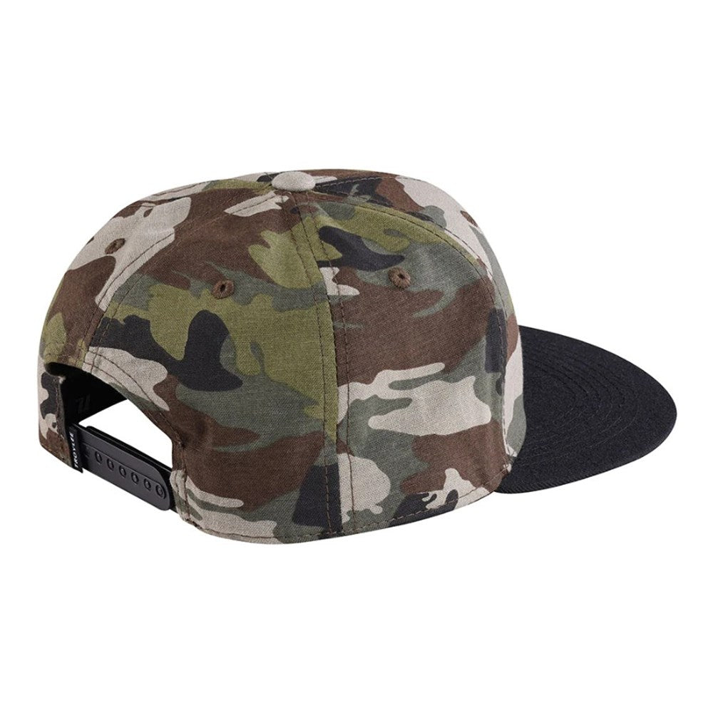 TLD Slice Snapback Hat - One Size Fits Most - Army Green - Black