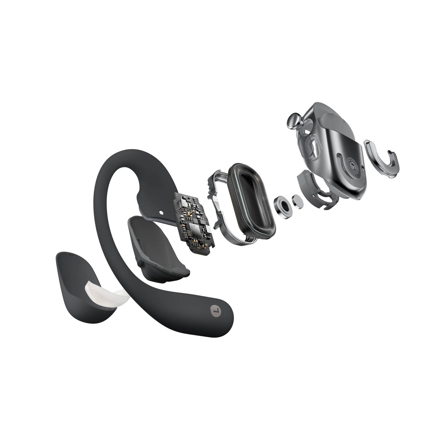 SHOKZ OpenFit 2+ True Wireless Earbuds - Black