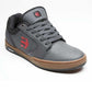Etnies Camber Crank Flat Shoes - US 7.0 - Grey - Gum - Red