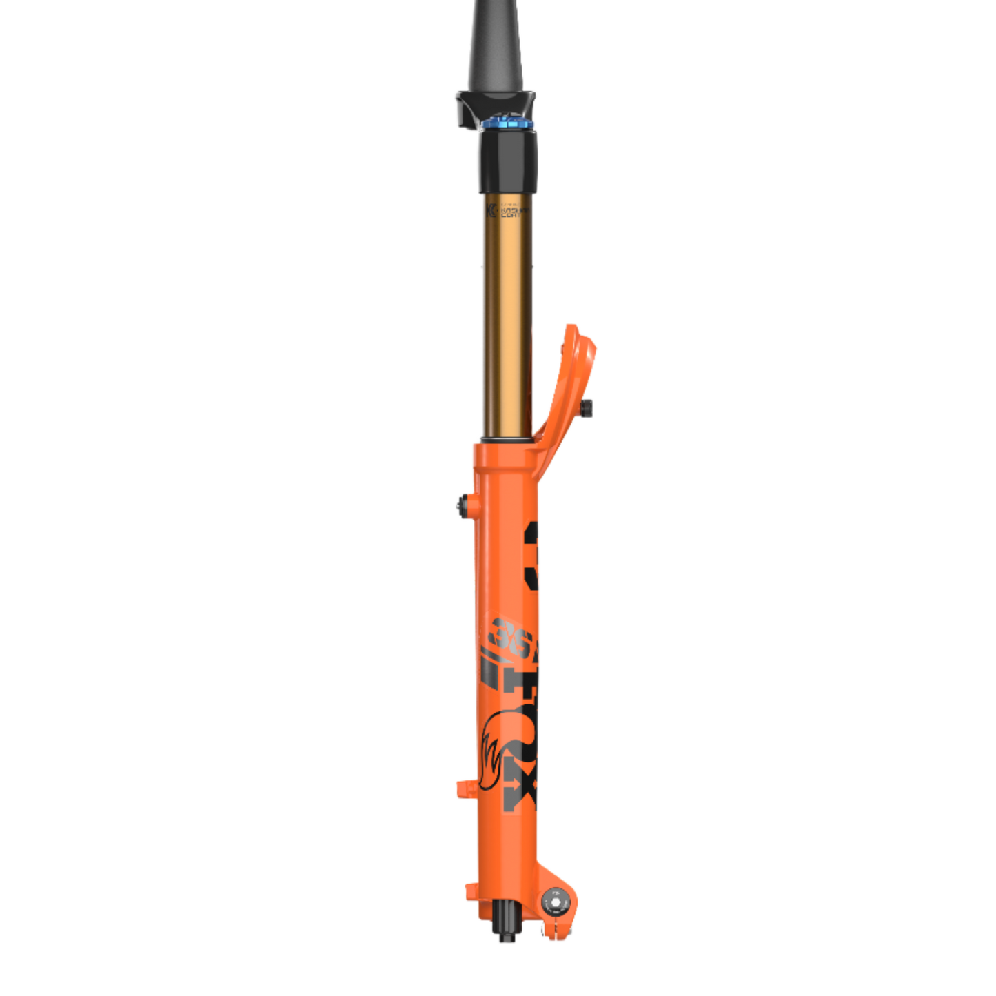 Fox Factory Fox 36 Float Factory Series Fork - 29 Inch - 1 1/8th - 1.5 Inch Tapered - 15x110mm Boost - 160mm Travel - 44mm - Grip X2 - HSC/LSC HSR/LSR - Shiny Orange