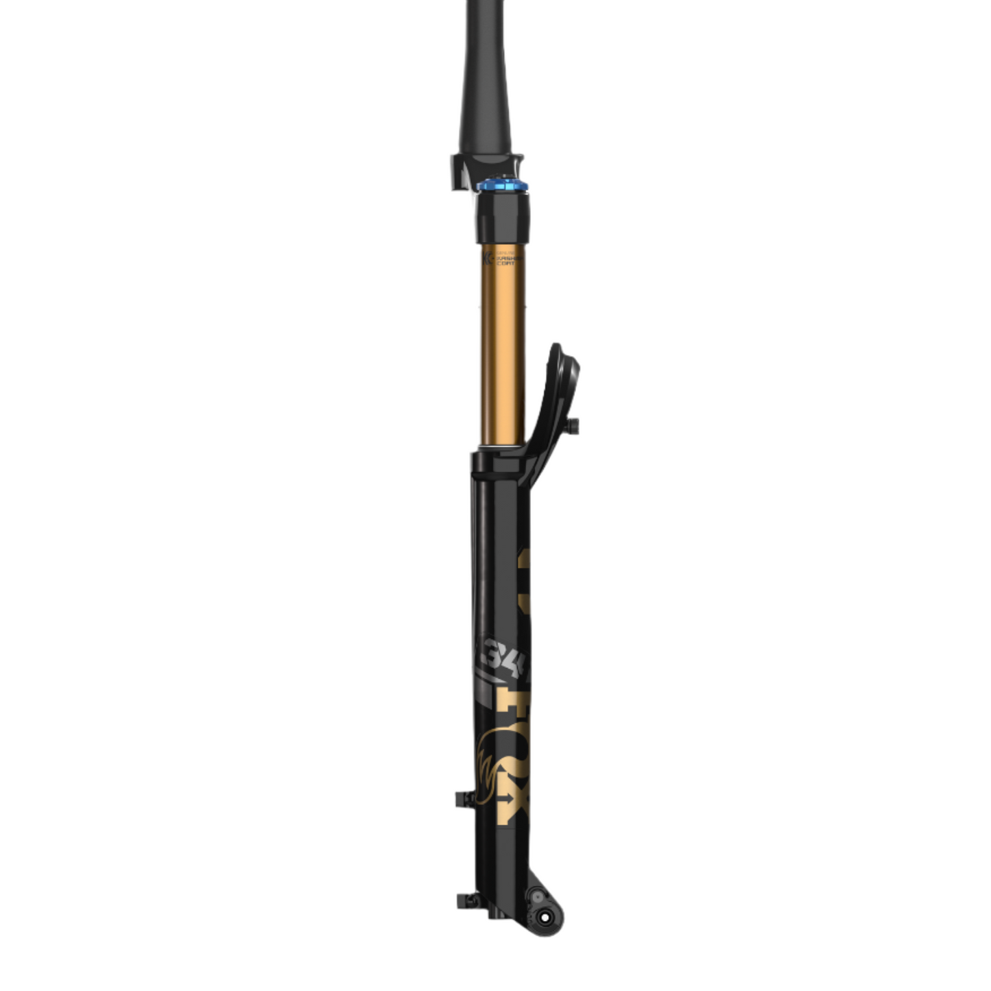 Fox Factory Fox 34 Float Factory Series Fork - 29inch - 1 1/8th - 1.5 Inch Tapered - 15x110mm Boost - 130mm Travel - 44mm - Grip X - HSC/LSC/LSR - Shiny Black