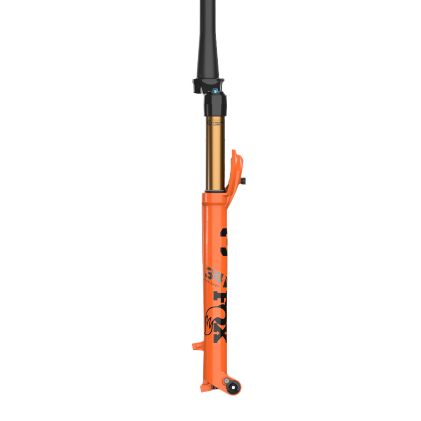 Fox Factory Fox 34 Float Step Cast Factory Series Fork - 29inch - 1 1/8th - 1.5 Inch Tapered - 15x110mm Boost - 120mm Travel - 44mm - Grip SL - 3 Pos Adj - Shiny Orange