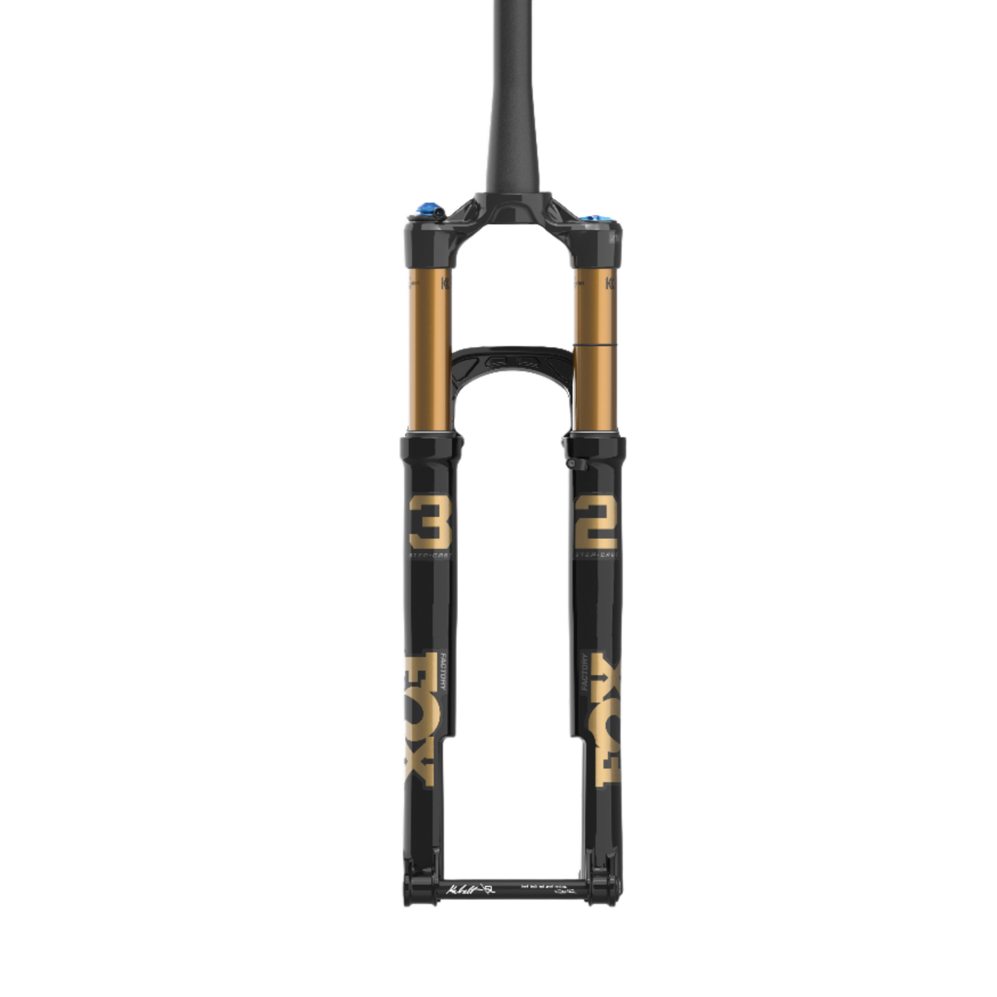 Fox Factory Fox 32 Float Step Cast Factory Series Fork - 29 Inch - 1 1/8th - 1.5 Inch Tapered - 15x110mm Boost - 100mm Travel - 44mm - Grip SL - Push Lock - Shiny Black