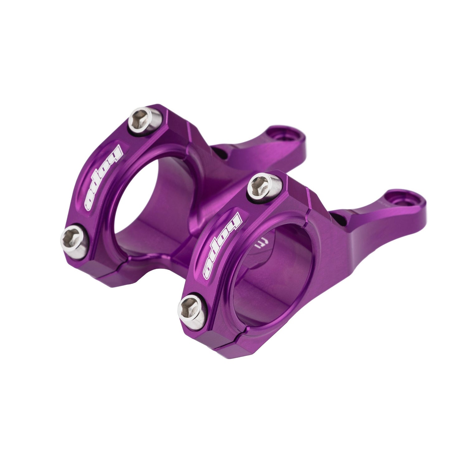 Hope Direct Mount OS35mm Stem - Direct Mount Steerer - 35mm - 50mm - 0 Degree - Purple
