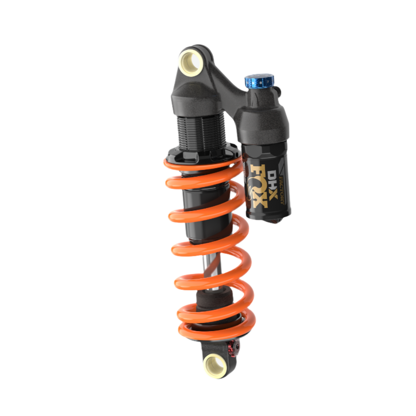 Fox Factory DHX Factory Series Coil Shock - Dual Open-Eye Mount - 210x55mm (Metric)