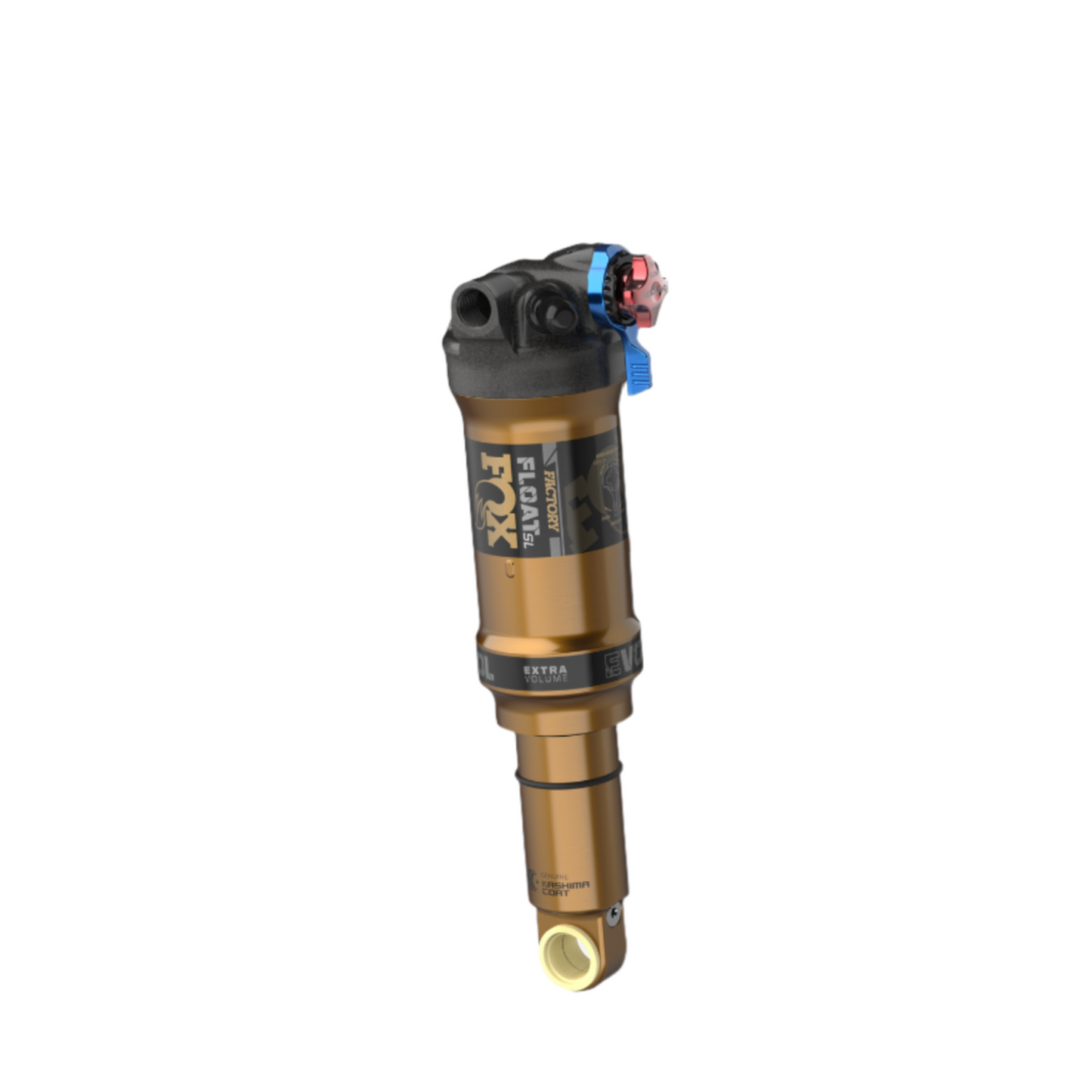 Fox Factory Float SL Factory Series Air Shock - Trunnion Mount - 165x40mm (Metric) - 2025 - 3 Pos Adj - Evol SV