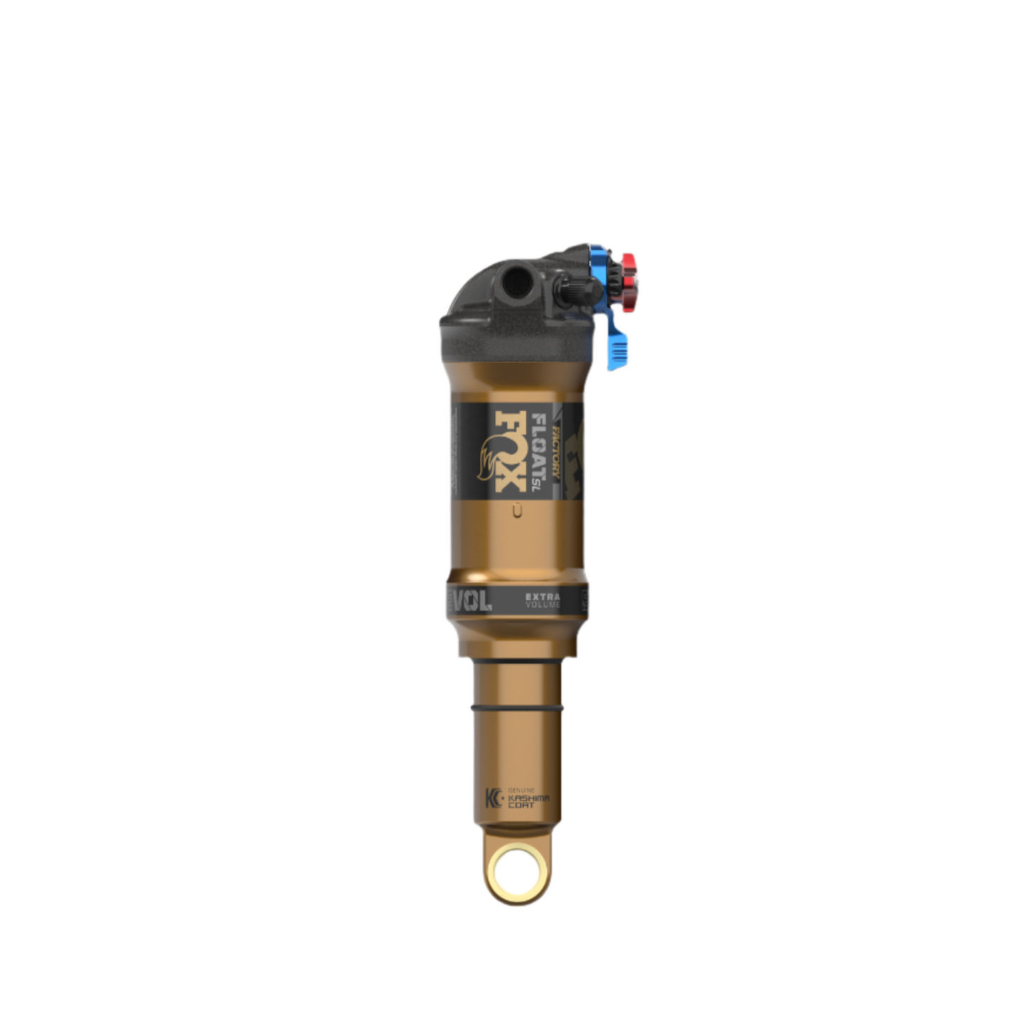 Fox Factory Float SL Factory Series Air Shock - Trunnion Mount - 165x40mm (Metric) - 2025 - 3 Pos Adj - Evol SV