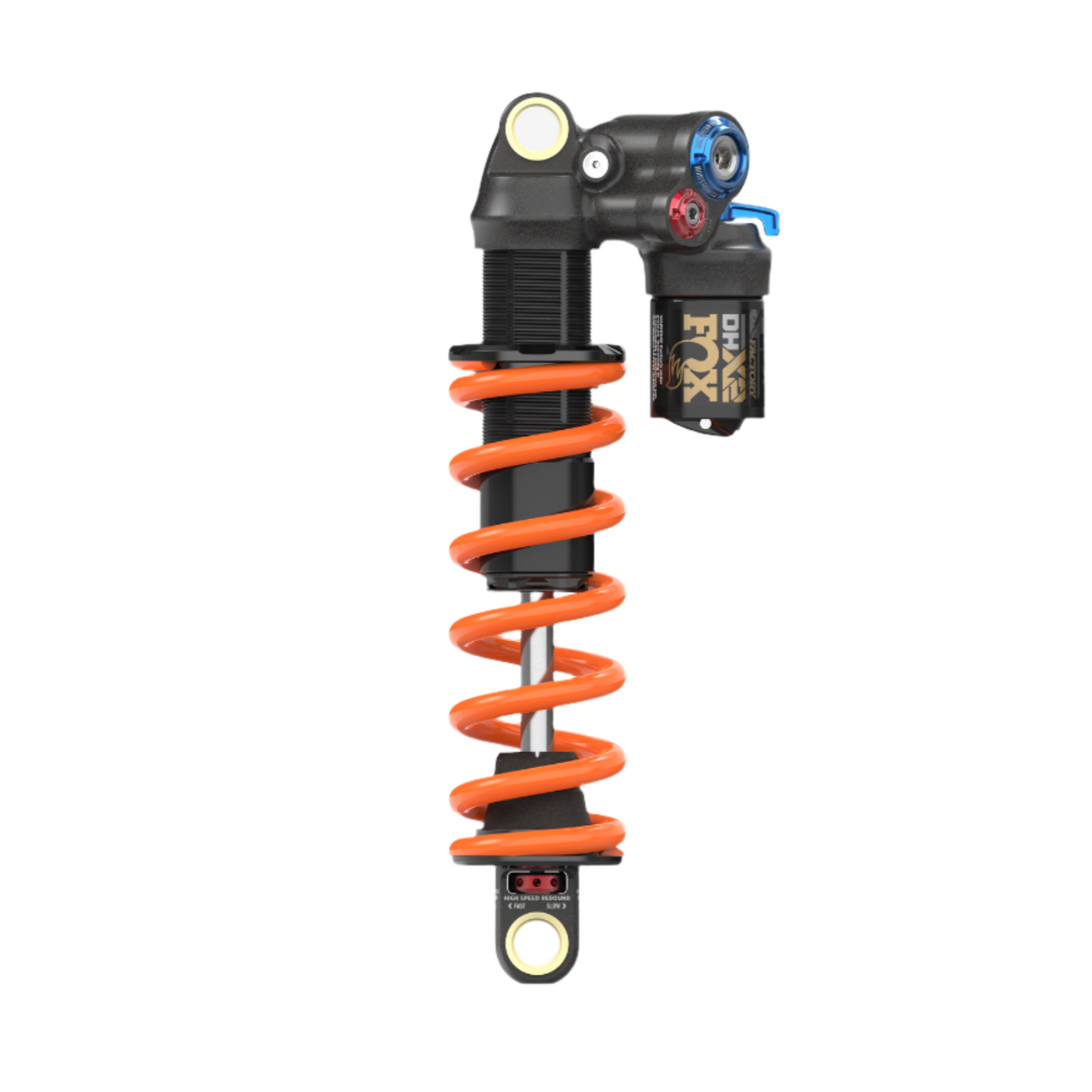 Fox Factory DHX2 Factory Series Coil Shock - Dual Open-Eye Mount - 241x76mm (9.5"x3.0") - 2025 - HSC/LSC HSR/LSR
