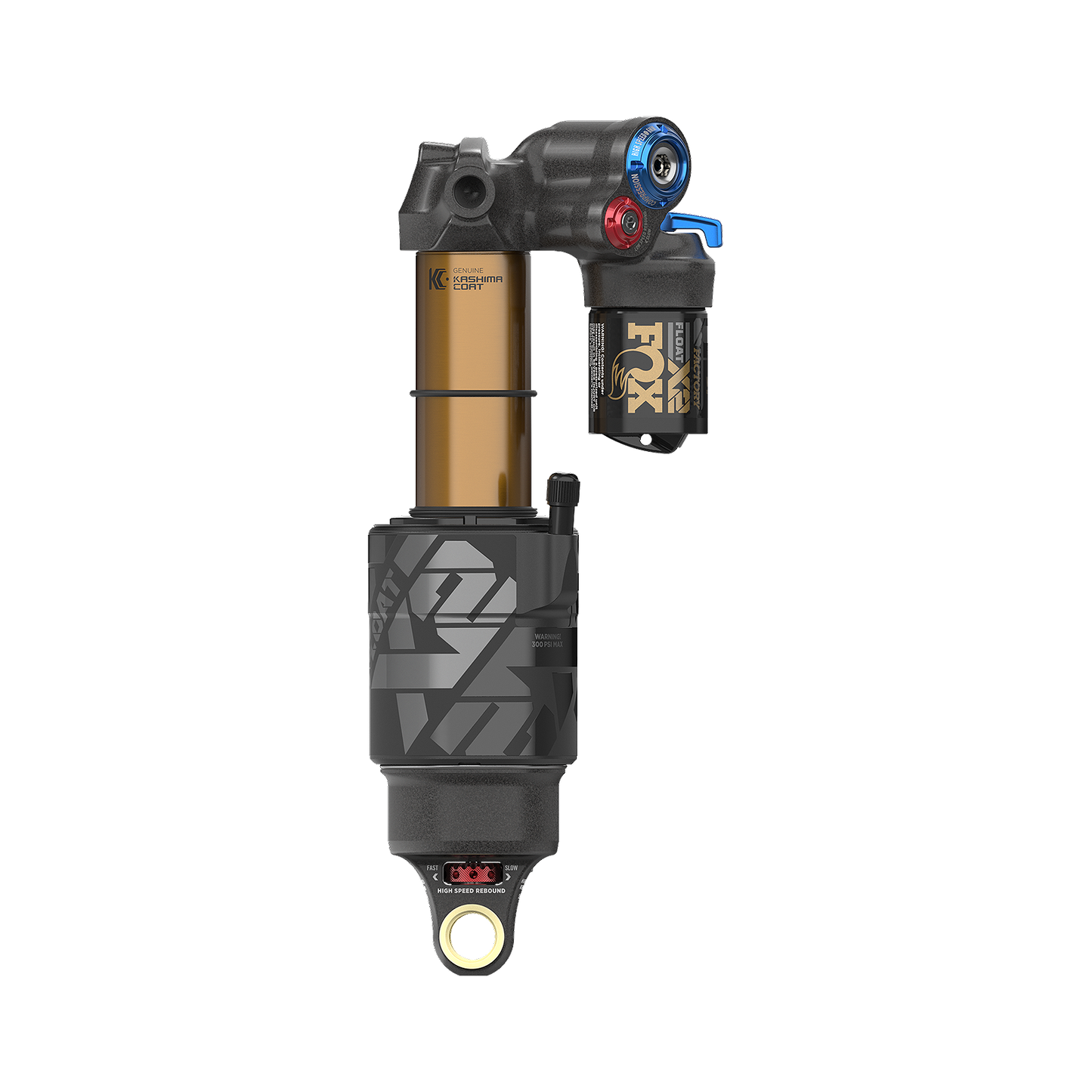 Fox Factory Float X2 Factory Series Air Shock - Trunnion Mount - 205x65mm (Metric)