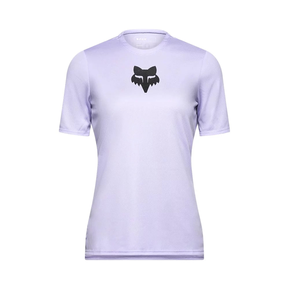 Fox Ranger Women's Short Sleeve Jersey Fox Head - M - FOX Head Lilac