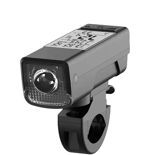 Azur USB 450 Lumens Head Light with GPS - Front - 450 - Black