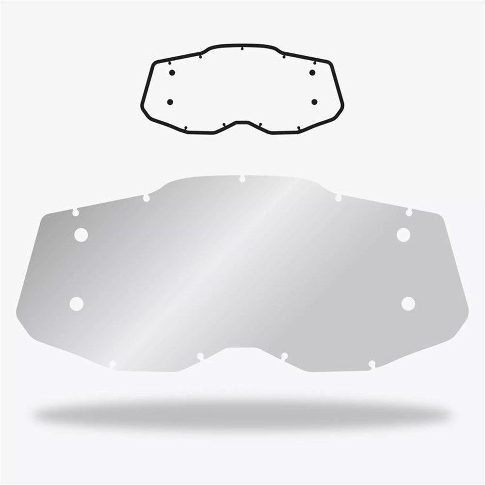 Armor Vision Impact Lens for 100 Percent Gen2 Goggles - Roll Off - Clear