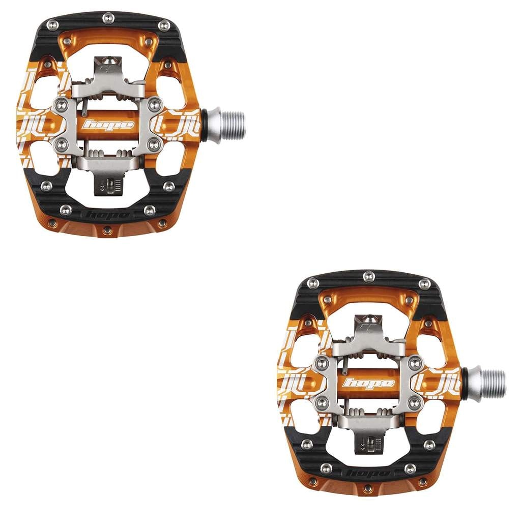Hope Union Gravity Clip Pedals - Standard - Orange