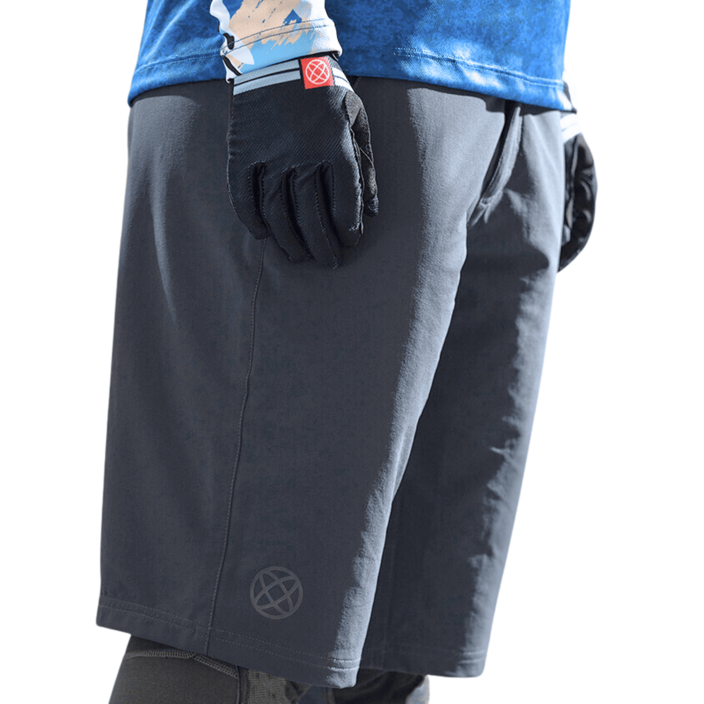 Rubber Side Down Women's Apex Technical Shorts - Women's L - Coal