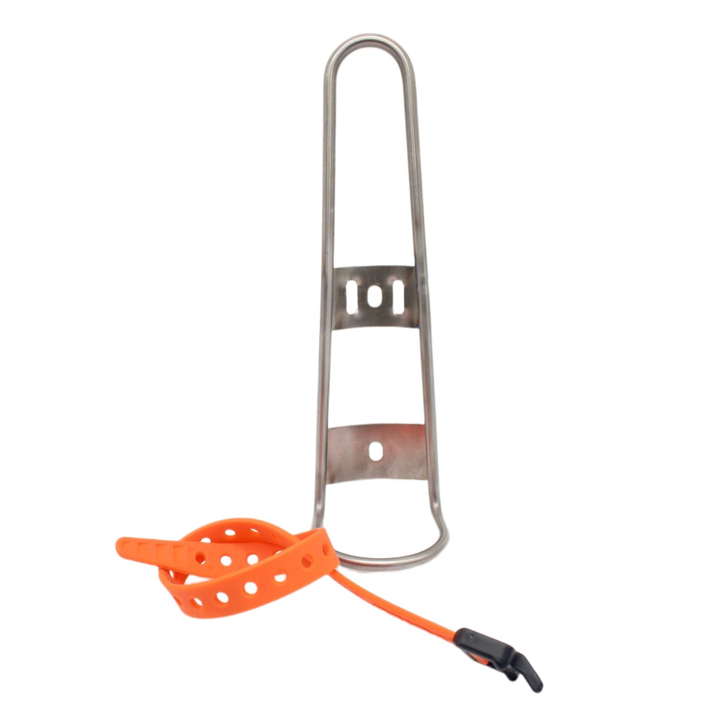 King Cage Titanium Mini Thing Cage - Raw - Titanium - 12 Inch Nano Strap