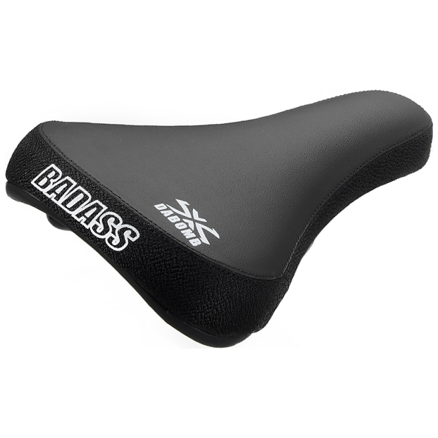 DaBomb Badass Saddle - Cro-Mo Alloy - 140mm - Black