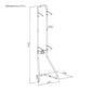 Bike Rakz Gravity Bike Stand - 2 Bike - Black