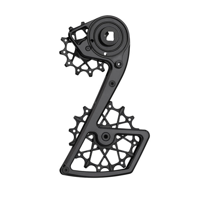 Garbaruk Rear Derailleur Cage And Pulleys - Pulley Wheels + Inner Outer Cage - SRAM AXS 12 Speed - Black