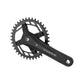 Prowheel MTB CHARM-FD04S Square Taper Crankset - 68-73mm and BB86-92 - 24mm - Four Bolt - 104 BCD - 175mm - Black