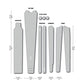DyedBro Gravel Bike Protection Film - Clear - White Matte