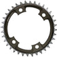 SRAM X-SYNC 12 Speed Chainring - Four Bolt - 107 BCD - Standard Crank Chainline - Oval - 42T - 12 Speed - Blast Black - Alloy