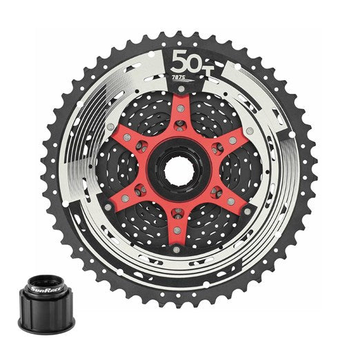 SunRace MZ91X 12 Speed Cassette - 12 Speed - XD Driver - 10-50T - Black