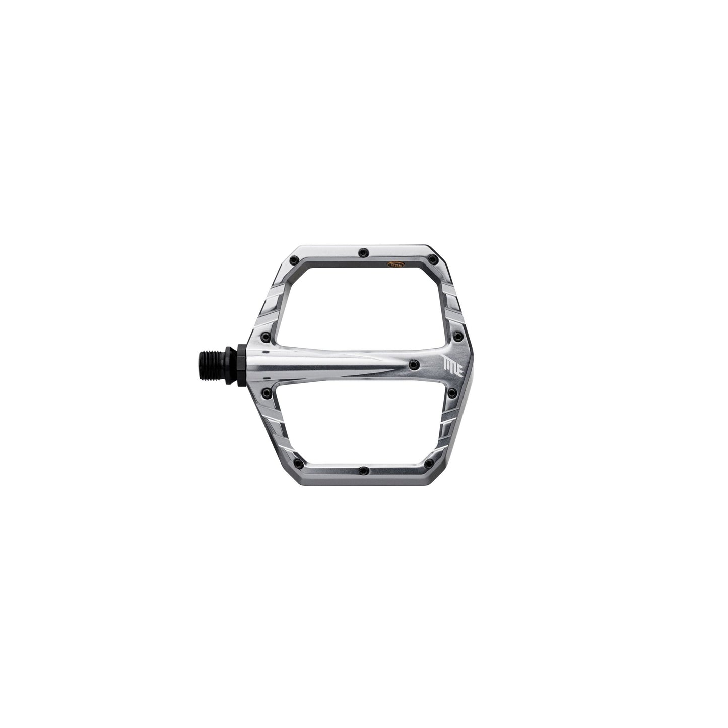 Title Connect Flat Pedals - Standard - Chrome