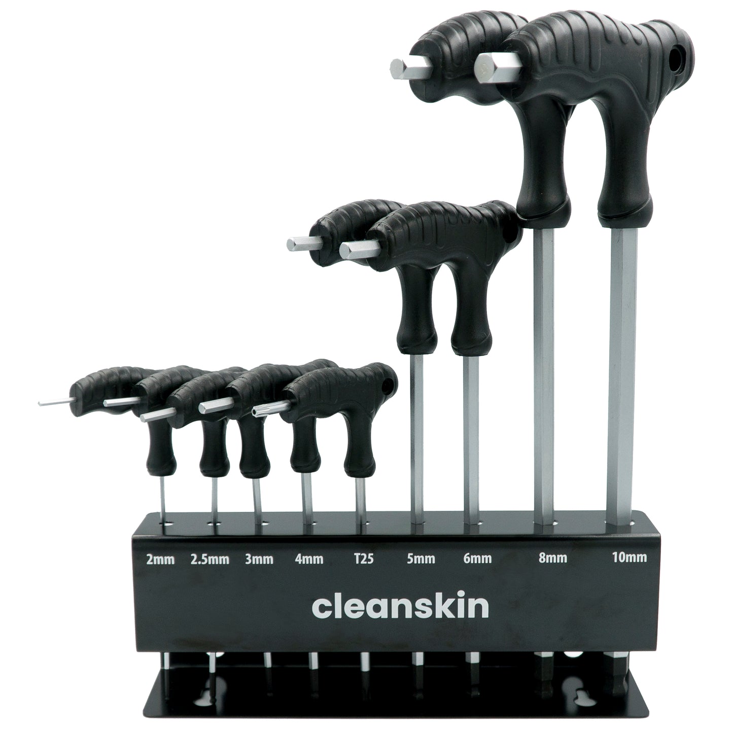 Cleanskin T Handle Allen Key Set with Tray