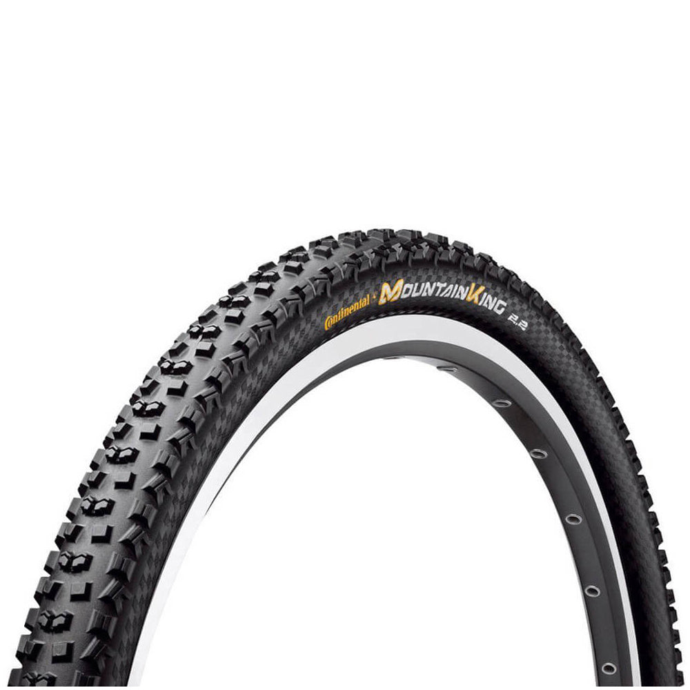 Continental Mountain King Tyre - 29 Inch - 2.3 Inch - Yes - Black Chili - ProTection - Medium - Light Duty Protection - TR Kevlar Folding - Black