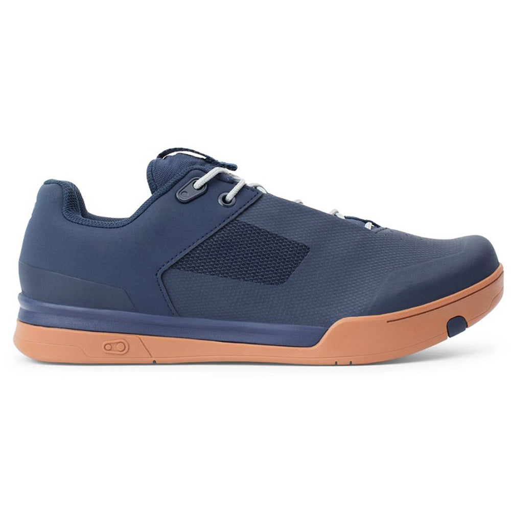 Crank Brothers Mallet Lace Clipless Shoes - US 5.5 - Navy - Gum