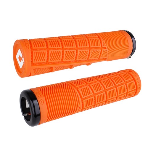 ODI Reflex V2.1 Lock On Grips - Single Lock On Grips - Orange
