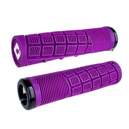 ODI Reflex V2.1 Lock On Grips - Single Lock On Grips - Purple