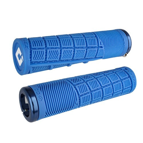 ODI Reflex V2.1 Lock On Grips - Single Lock On Grips - Blue