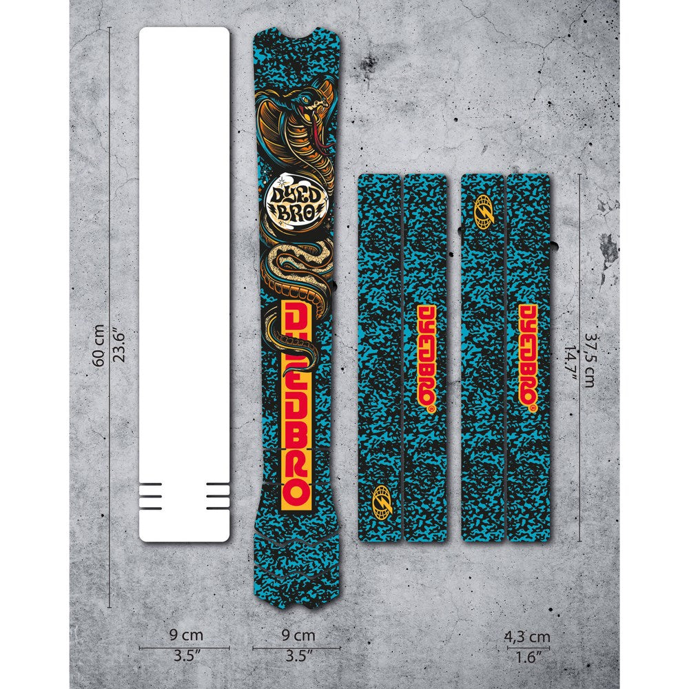 DyedBro RRR X DyedBro Bike Protection Film - Multicolour